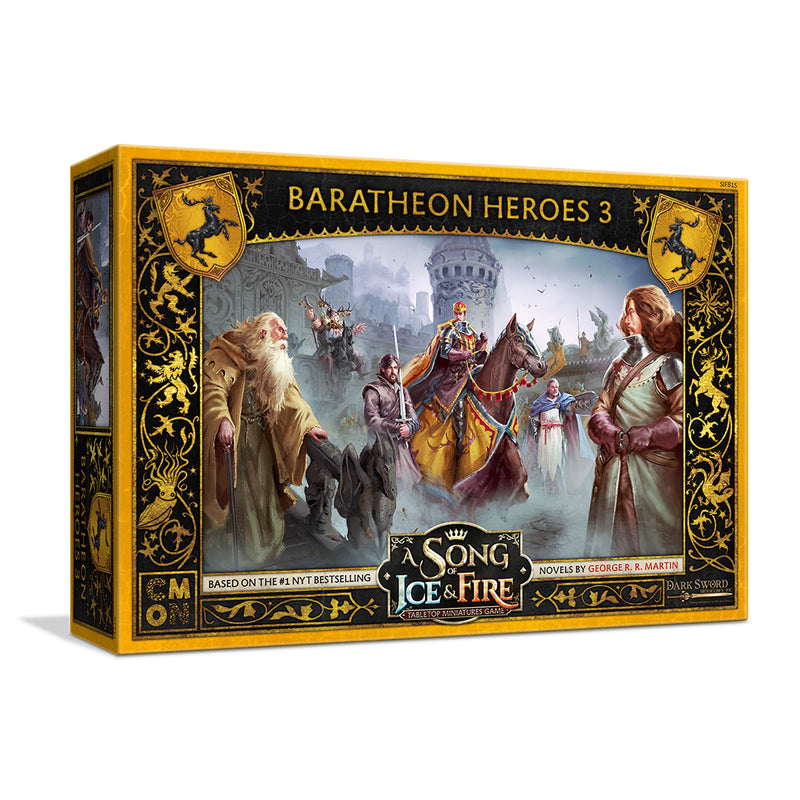 Load image into Gallery viewer, A Song of Ice &amp; Fire Miniatures Game: Baratheon Heroes 3
