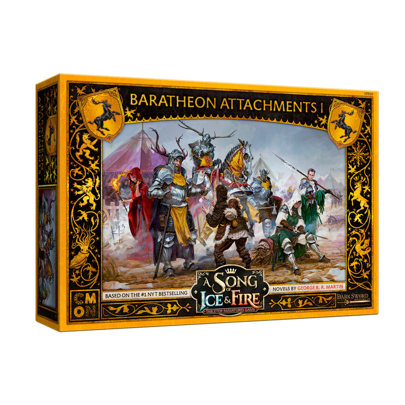 Load image into Gallery viewer, A Song of Ice &amp; Fire Miniatures Game: Baratheon Attachments 1
