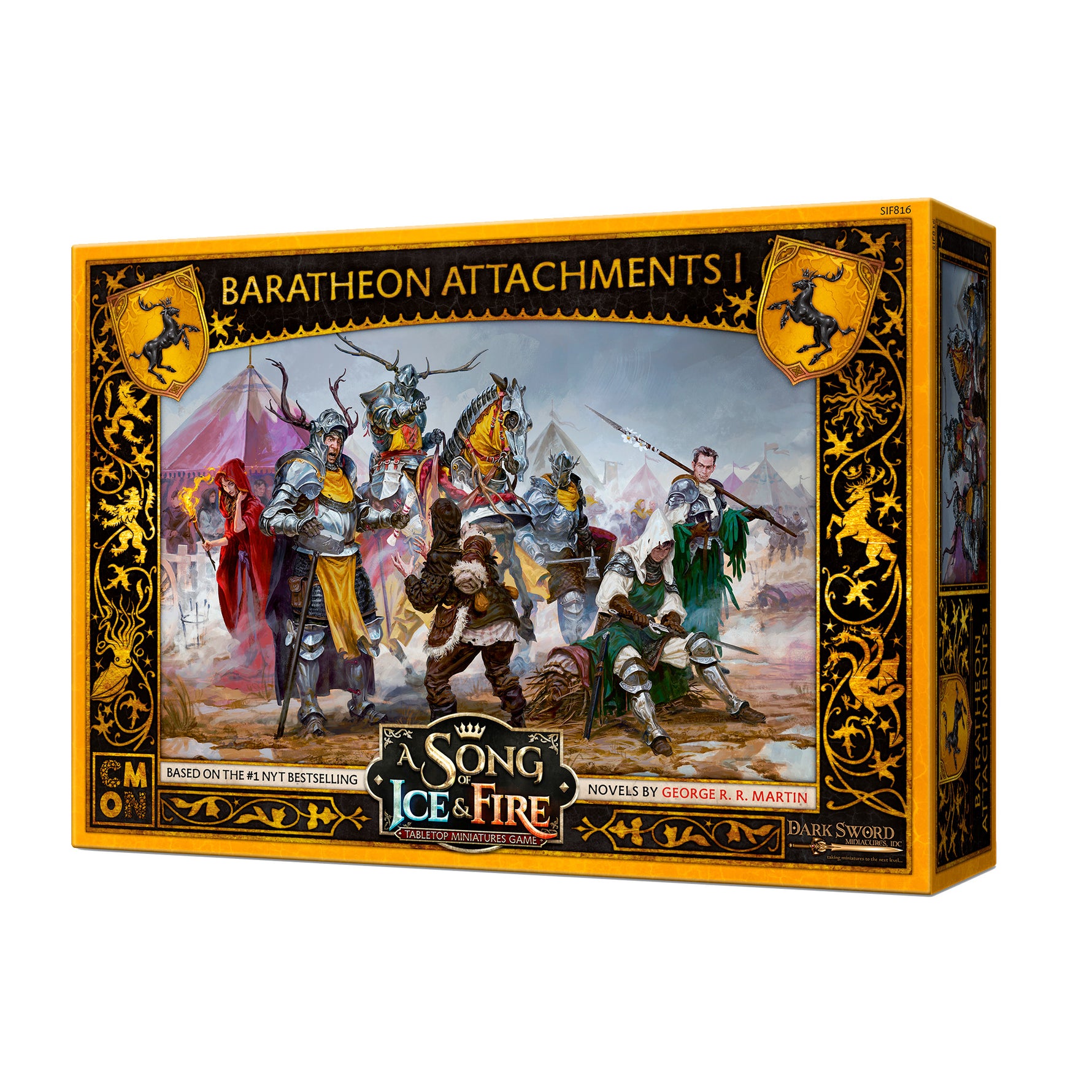 A Song of Ice & Fire Tabletop Miniatures Game Baratheon Attachments I ...