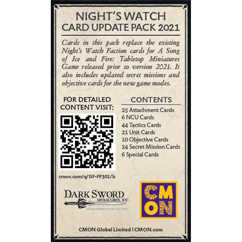 Load image into Gallery viewer, SIF: Night&#39;s Watch Faction Pack
