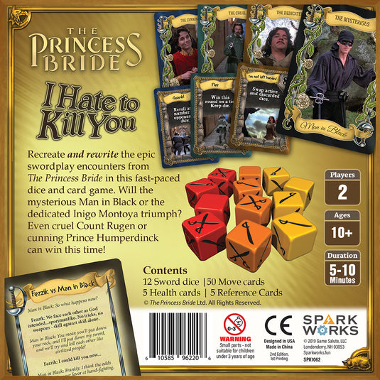 The Princess Bride I Hate To Kill You