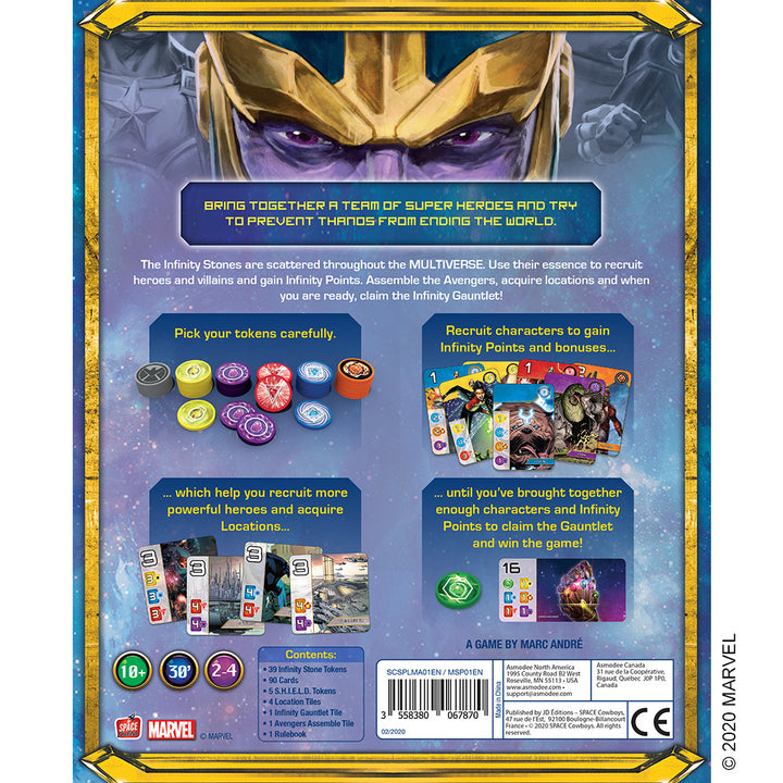 Marvel Splendor Board Game - Superhero Strategy Game – Asmodee USA