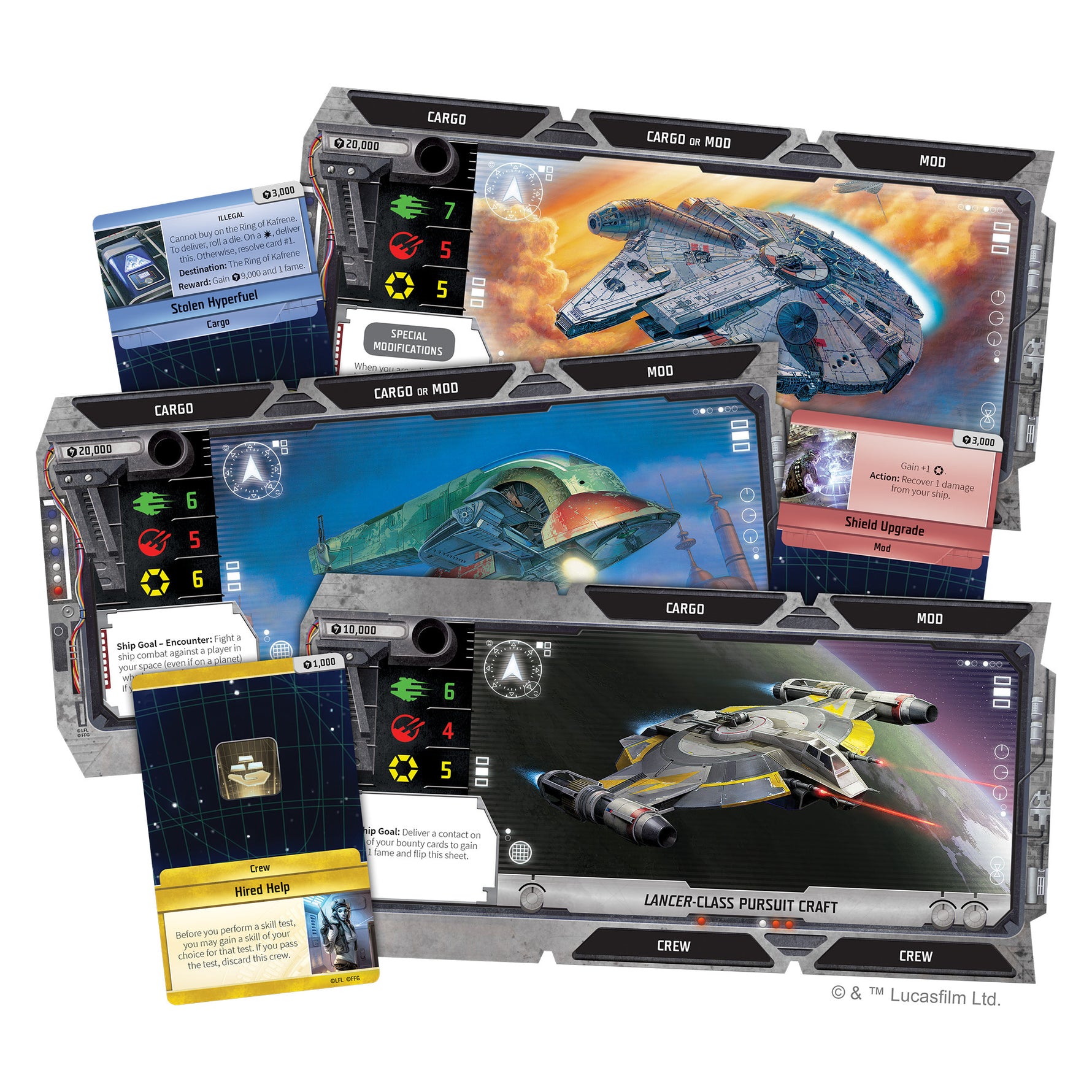 Star Wars Outer Rim Board Game Strategy Game for Adults and Kids ...