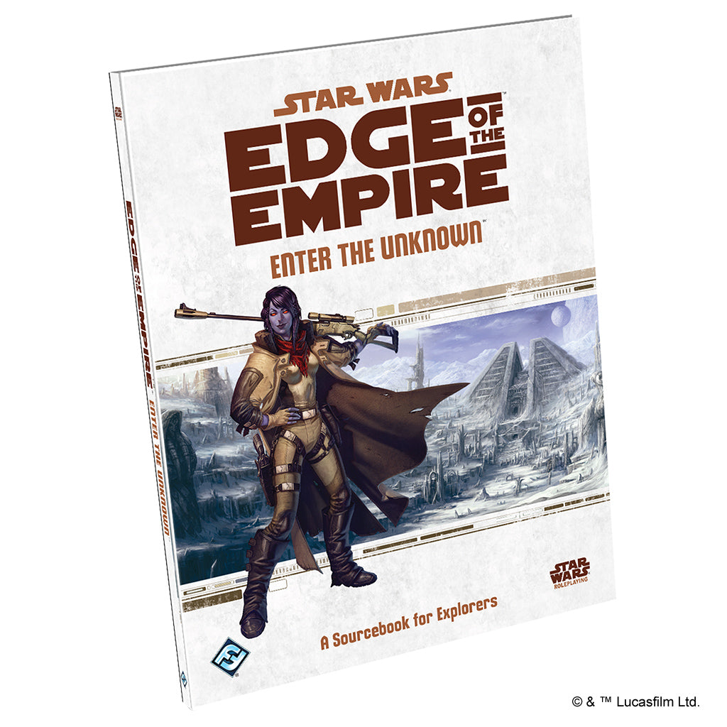Star Wars RPG: Edge Of The Empire Beginner Game By Fantasy Flight - Complete Starter Set With Dice, Adventure & Rules