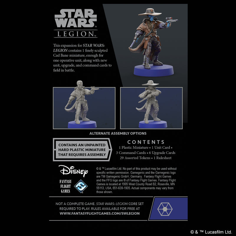 Load image into Gallery viewer, Star Wars: Legion - Cad Bane Operative Expansion
