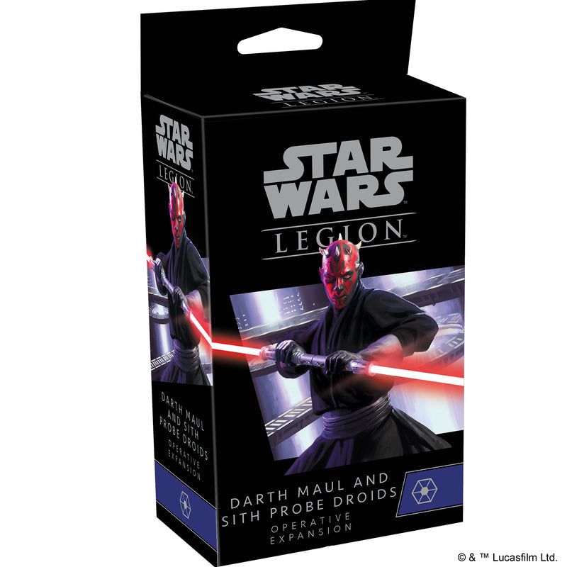 Load image into Gallery viewer, Star Wars: Legion - Darth Maul and Sith Probe Droids Operative
