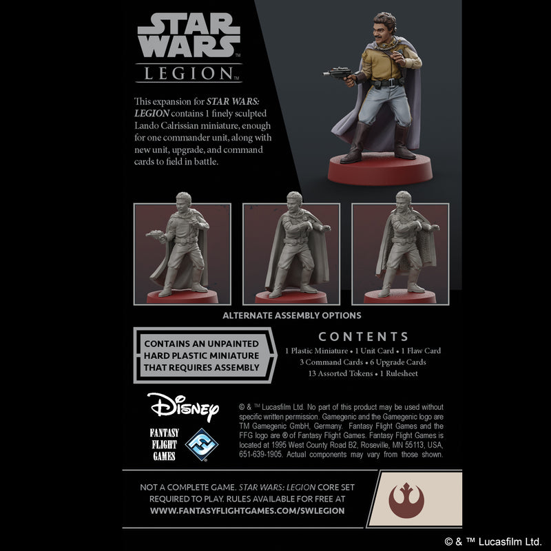 Load image into Gallery viewer, Star Wars: Legion - Lando Calrissian Commander
