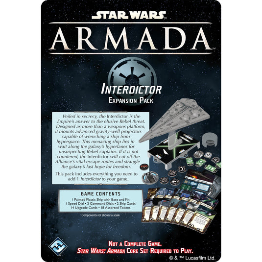 Star Wars Armada Interdictor Class Star Destroyer Expansion