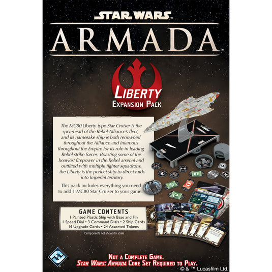 Star Wars Armada Liberty Class Cruiser Expansion Tabletop