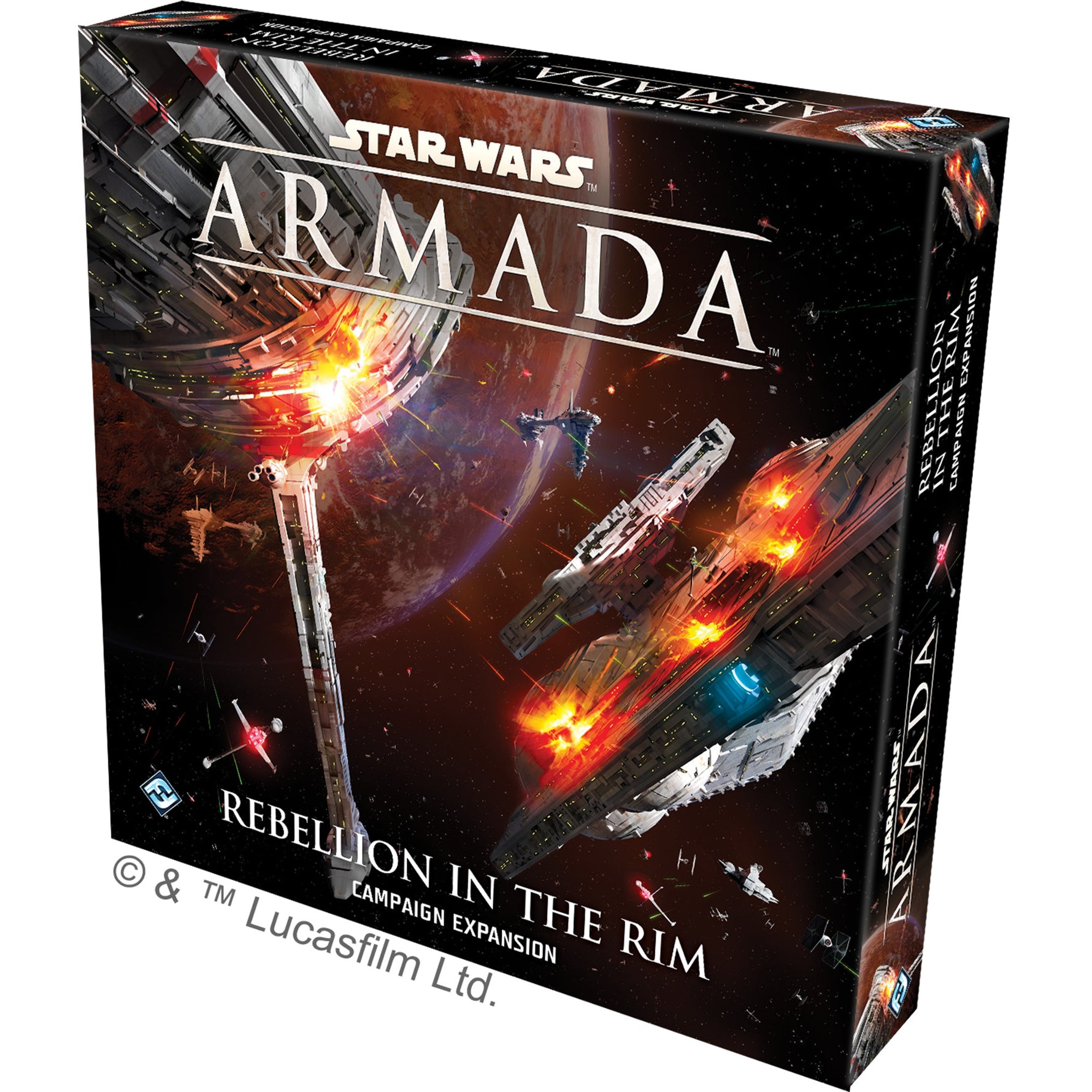 Star Wars Armada Rebellion in the Rim Expansion Tabletop Miniatures ...