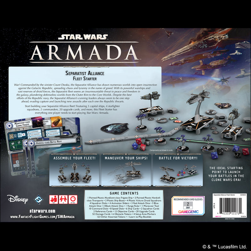 Load image into Gallery viewer, SW Armada: Separatist Alliance Fleet Expansion Pack
