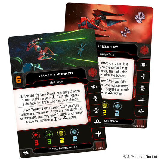 X-Wing 2nd Ed: Major Vonreg’s TIE