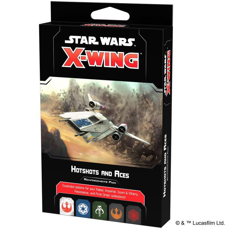 Load image into Gallery viewer, X-Wing 2nd Ed: Hotshots and Aces Reinforcement Pack
