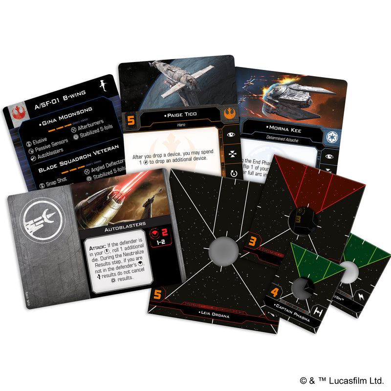 Load image into Gallery viewer, X-Wing 2nd Ed: Hotshots and Aces Reinforcement Pack
