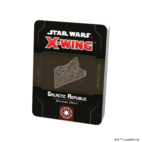 X-Wing 2nd Ed: Galactic Republic Damage Deck