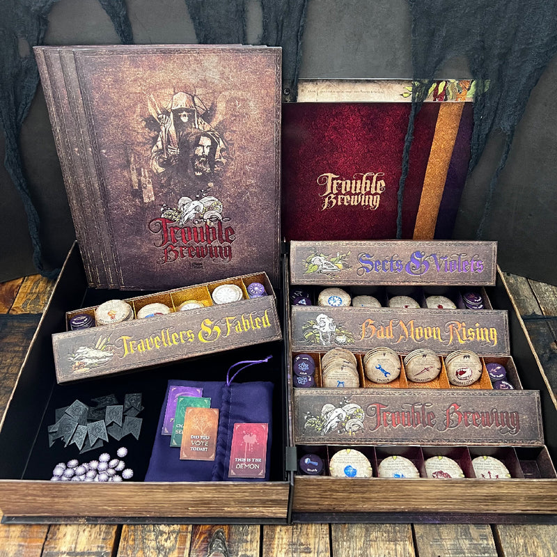 Blood on the Clocktower Thrilling Bluffing Game for 520 Players