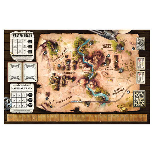 Western Legends Board Game – Asmodee USA