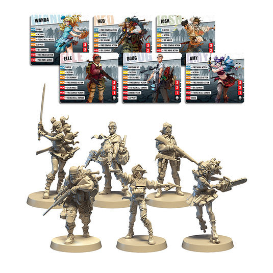Zombicide 2nd Edition Washington ZC Board Game Expansion - New Campaign &  Night Mode Challenges! Cooperative Tabletop Miniatures Strategy Game, Ages