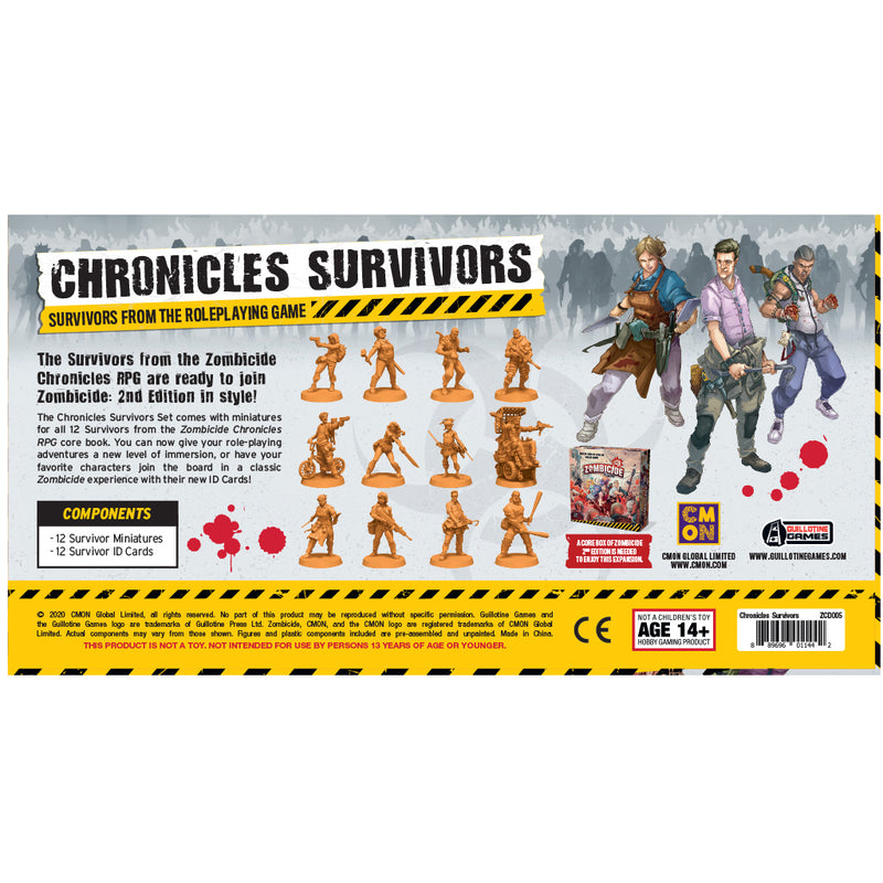 Load image into Gallery viewer, Zombicide: Chronicles Survivor Set
