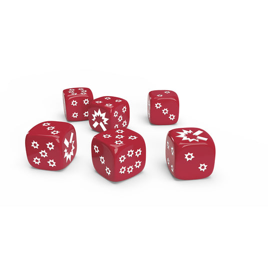 Dadi Speciali Bianco e Nero per Zombicide (Seconda Edizione) - Set di Dadi Speciali Bianco e Nero per Zombicide (Seconda Edizione) - Set di