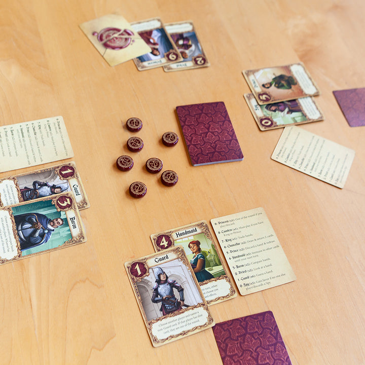 Love Letter Card Game (New Ed.) - Romantic Deduction and Strategy Game ...