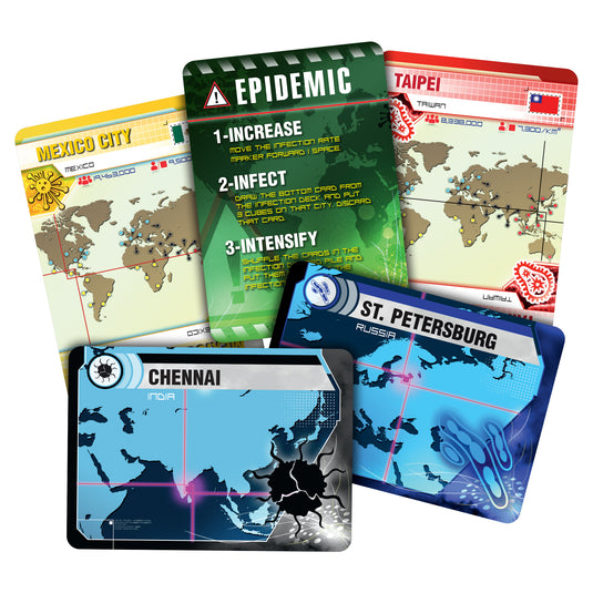 Pandemic Board Game (Base Game) Cooperative Strategy Game for Family Asmodee USA Pandemic Board Game (Base Game) Cooperative Strategy Game for Family Asmodee USA