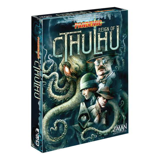 Pandemic Reign of Cthulhu Board Game Cooperative Strategy Game Asmodee USA Pandemic Reign of Cthulhu Board Game Cooperative Strategy Game Asmodee USA