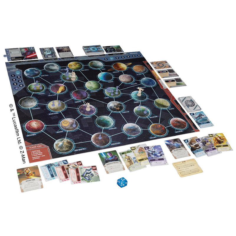 Load image into Gallery viewer, Star Wars The Clone Wars A Pandemic System Game

