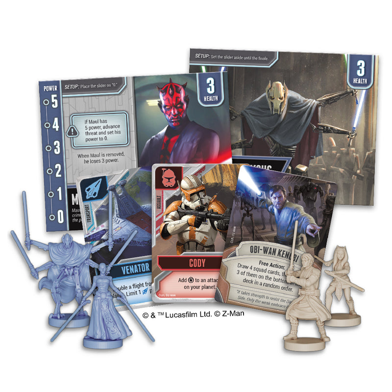 Load image into Gallery viewer, Star Wars The Clone Wars A Pandemic System Game
