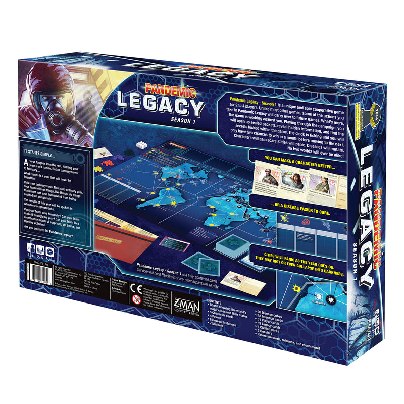 Load image into Gallery viewer, Pandemic: Legacy Season 1 (Blue Edition)
