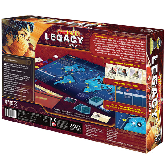 Pandemic: Legacy Season 1 (Red Edition)