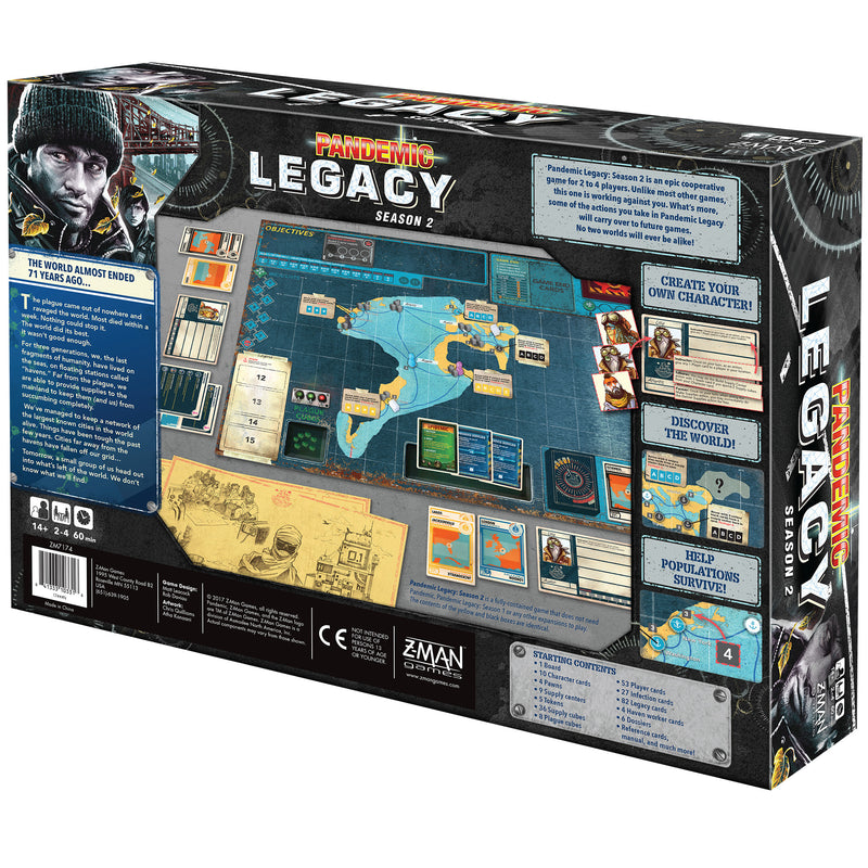 Load image into Gallery viewer, Pandemic: Legacy Season 2 (Black Edition)
