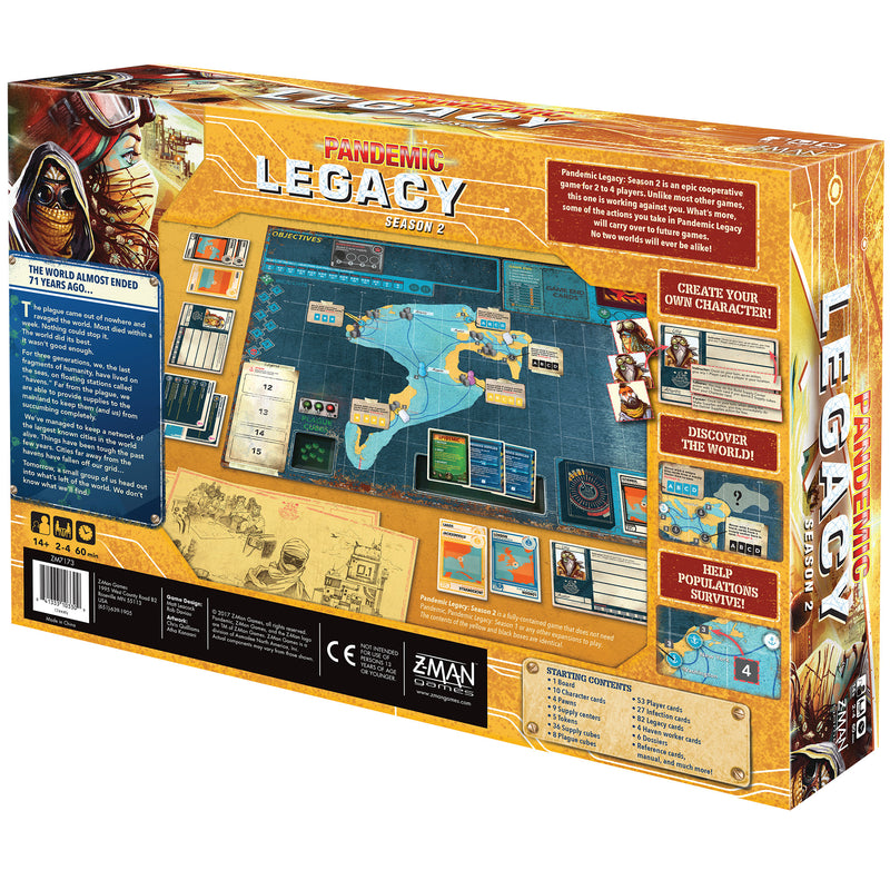 Load image into Gallery viewer, Pandemic: Legacy Season 2 (Yellow Edition)
