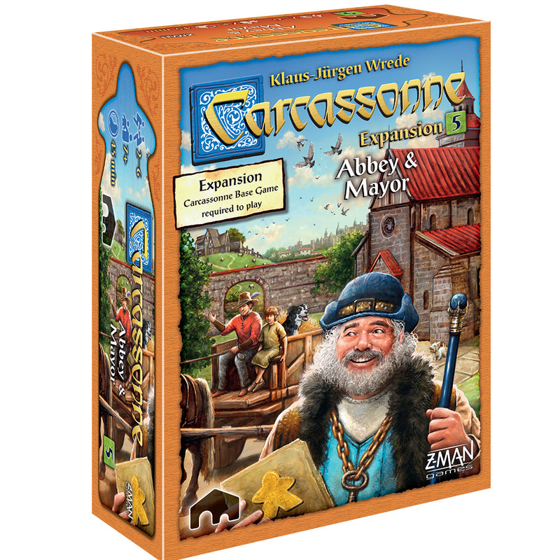 Load image into Gallery viewer, Carcassonne Expansion 5: Abbey and Mayor
