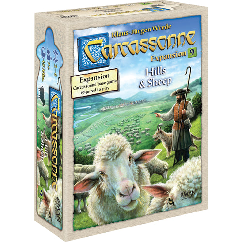 Carcassonne Exp 9: Hills and Sheep